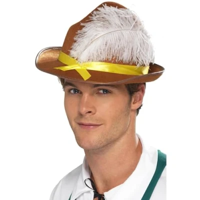 Afbeelding van Dressing Up &amp; Costumes Burlesque Showgirl Bavarian Hat