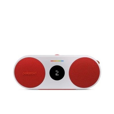 Image de Enceinte sans fil Bluetooth Polaroid Music Player 2 Rouge et blanc