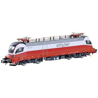 Afbeelding van Hobbytrain H2786S N elektrische locomotief Rh 1116 181 ÖBB/Cityjet, EP.VI, geluid