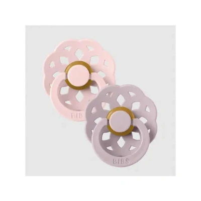 Afbeelding van BIBS Fopspeen Boheme Blossom/Dusty Lilac 6 18mnd 2st