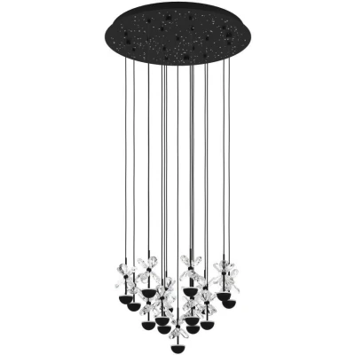 Afbeelding van Eglo Pianopoli 2 Hanglamp Zwart 390277
