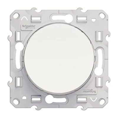 Afbeelding van Schneider Electric SC5S52A204 Odace schakelaar of wisselschakelaar, 230 V, wit