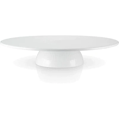 Afbeelding van Eva Trio Legio Nova Taartplateau Zilver Porselein
