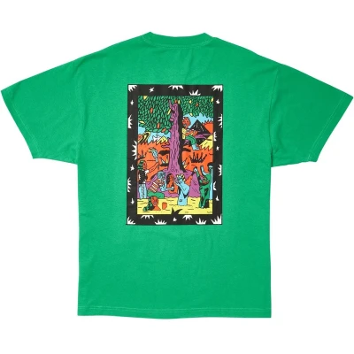 Afbeelding van Volcom BOB Mollema Tshirt print, Heren, Maat: Large, Mint