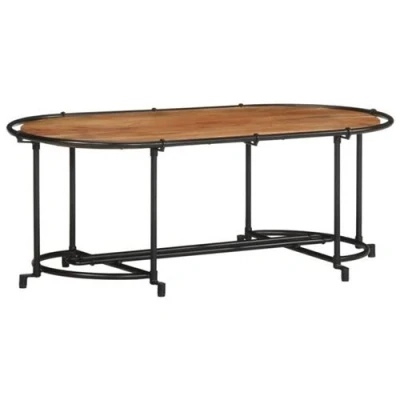 Image de vidaXL Table basse 110x55x40 cm bois massif d&#039;acacia4013498