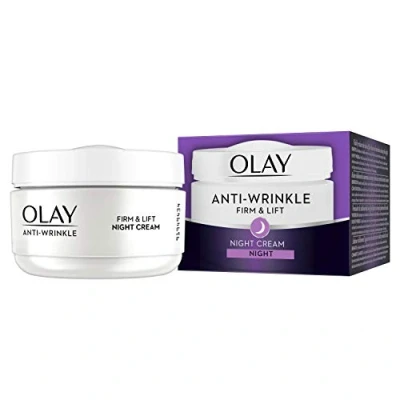 Afbeelding van Olay Firm &amp; Lift Night Cream Anti rimpelcrème, 50 ml (Packaging Varies)