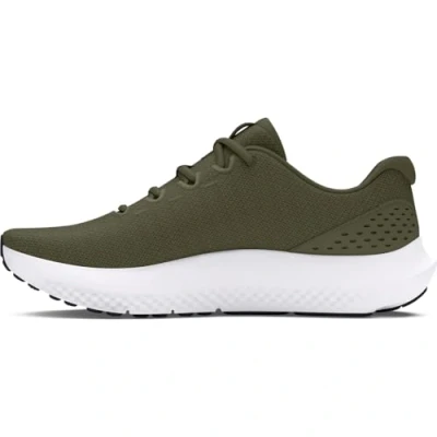Image de Under Armour Chaussures de course pour homme 4, Marine Od Vert Blanc, 43 EU