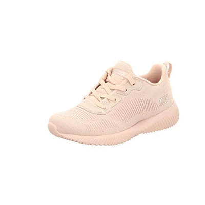 Afbeelding van Skechers Bobs Squad Tough Talk dames sneakers Roze Extra comfort Memory Foam Maat 37