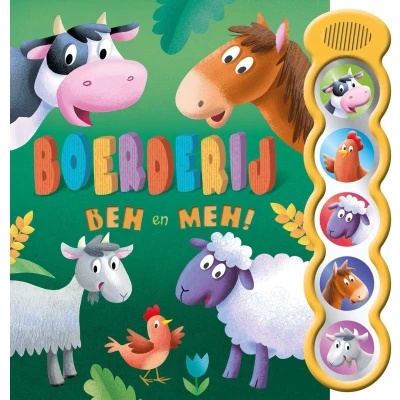 Afbeelding van Rebo boek boerderij BEH en MEH 5 geluid.