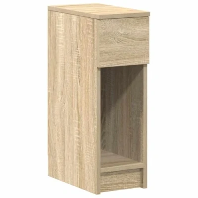 Afbeelding van vidaXL Nachtkastje met lade 20x36x60 cm sonoma eikenkleurig