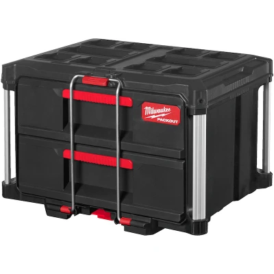 Afbeelding van Milwaukee Opberg Box Gereedschapskist Transportbox Met 2 Lade