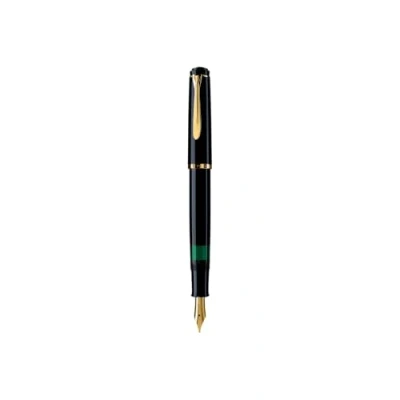 Afbeelding van Pelikan Elegance Soevereine M200 Luxe vulpen, medium punt, zwart