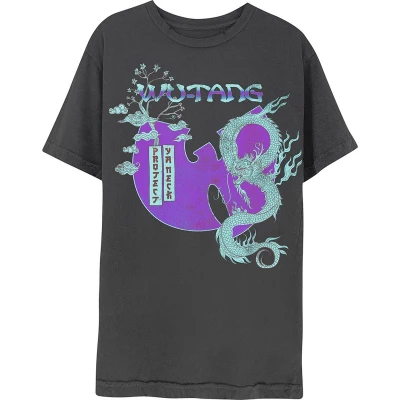 Afbeelding van WuTang Clan Dragon Bonsai Heren T shirt XL Zwart
