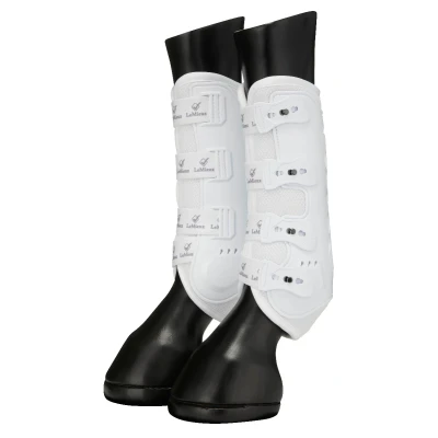 Image de LeMieux Guêtres Snug Boots Ultramesh Blanc L Hind