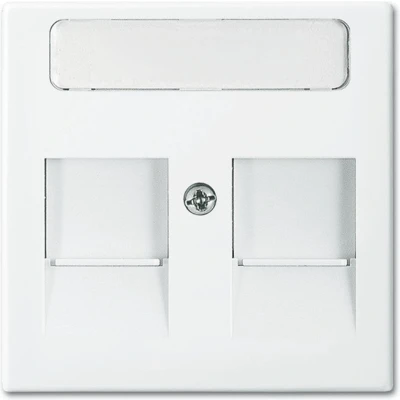 Afbeelding van Busch Jaeger Balance centraalplaat modular jack 1800 914