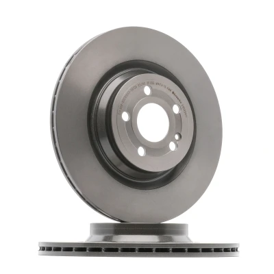 Afbeelding van BREMBO 09.D984.11 Remschijf 345 22 5 interne ventilatie Gecoat High carbon Met schroeven MERCEDES BENZ: GLE
