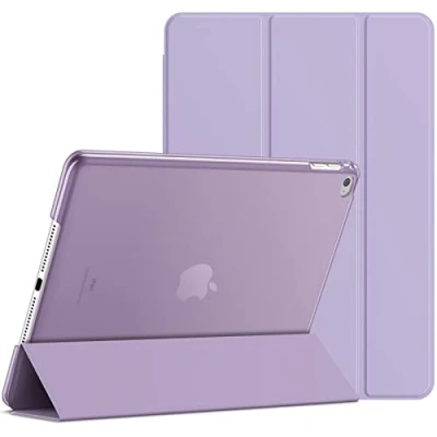 Afbeelding van JETech Hoes voor iPad Air 2, Standaard Functie, Case met Automatisch Wekken/Slapen (Lichtpaars)