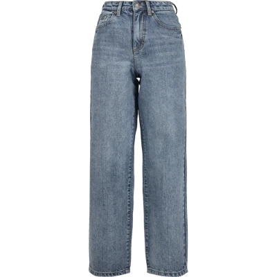 Afbeelding van Urban Classics Flared Jeans, Dames, Maat: 29, Tinted light blue washed