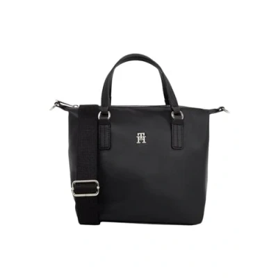 Afbeelding van Tommy Hilfiger Poppy Reform Small TOTE Handtas, Dames, Maat: One Size, Black