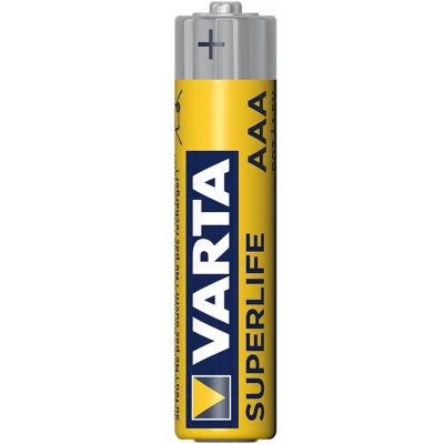 Afbeelding van Varta Batterijen Superlife Koolzink R03/AAA 1.5 Volt 4 Stuks