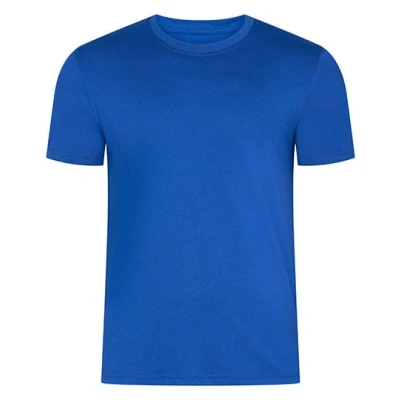 Afbeelding van Herenshirt &#039;Heavy Luxury Roundneck Tee&#039; met korte mouwen Royal Blue XS