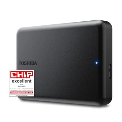 Afbeelding van Toshiba Canvio Partner 4TB draagbare 2,5 inch externe HDD, USB 3.2 Gen 1, compatibel met Mac en Windows, Powered