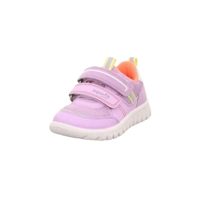 Afbeelding van Superfit Sport7 Mini sneakers voor meisjes, Paars Oranje 8530