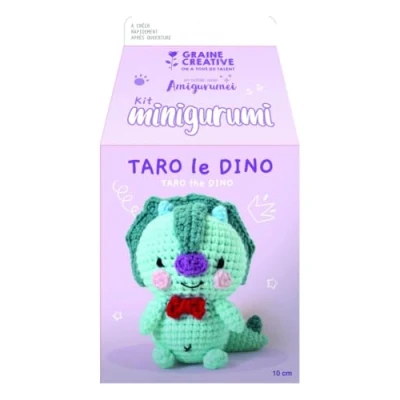 Afbeelding van DIY Haakpakket Mini Amigurumi Taro de Dino