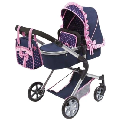 Afbeelding van Poppenwagen Reig Combi 62 cm 82 x 79 38,5 Marineblauw
