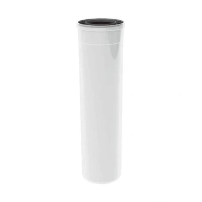 Afbeelding van Burgerhout Twinsafe PP Ø60/100 concentrisch verlengstuk 2000mm. Artikelnr: 400470873