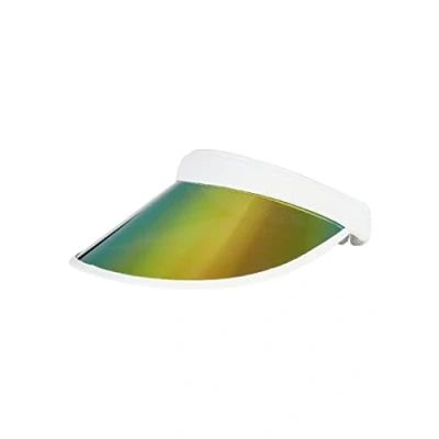Image de Urban Classics Visière holographique unisexe, Blanc/multicolore, taille unique