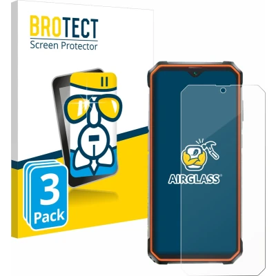 Afbeelding van BROTECT Screenprotector voor Blackview BV9200 Folie Beschermfolie Beschermglas transparant (3 Stuks)