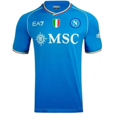 Afbeelding van SSC NAPOLI Maglia Home Ea7 T shirt voor heren (1 stuk)