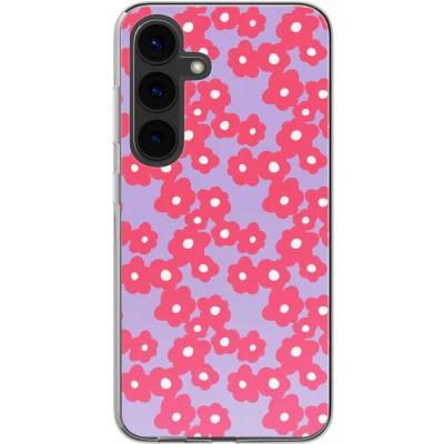 Afbeelding van imoshion hoesje Geschikt voor Samsung Galaxy S24 Design Dusty Rose Blossoms
