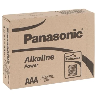 Afbeelding van Panasonic Power LR03 AAA alkaline batterijen, citroenboom, standaard