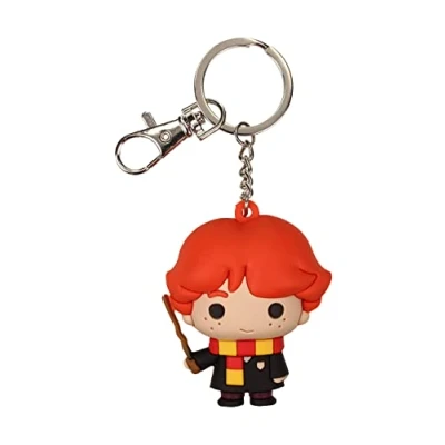 Afbeelding van Harry Potter Ron wemel Rubberen Sleutelhanger