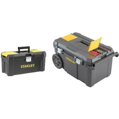 Afbeelding van Stanley stst1 81697 Essentials Gereedschapswagen 50L + gereedschapskoffer 16&quot;