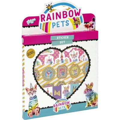 Afbeelding van Stickerset Totum Rainbow Pets