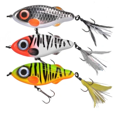 Afbeelding van Spro Iris Flash Jerk Slow Sinking 9.5cm 37g Kleur : Redhead