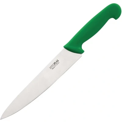Afbeelding van Hygiplas koksmes 21,5cm groen