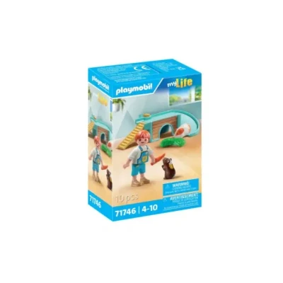 Afbeelding van Playmobil My Life 71746 Jongen met cavias