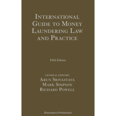 Afbeelding van International Guide to Money Laundering Law and Practice
