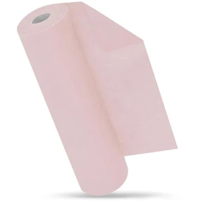 Afbeelding van MODERNO Tafelloper van vlies, blush roze, moderne tafelloper, tafeldecoratie voor buiten, verjaardag, bruiloft, 30 cm x 25 m