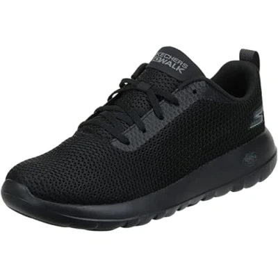 Afbeelding van Skechers Go Walk Max 54601 herensneakers, zwart.