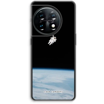 Afbeelding van Case Company® hoesje geschikt voor OnePlus 11 Alone in Space Soft Cover Telefoonhoesje Bescherming aan alle Kanten en Schermrand