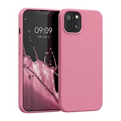 Afbeelding van kwmobile telefoonhoesje geschikt voor Apple iPhone 13 Hoesje smartphone Back cover in zoetroze