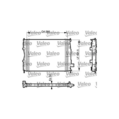 Afbeelding van Valeo Radiateur 735380