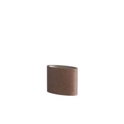 Afbeelding van Light &amp; Living Lampenkap VELOURS 38x17.5x28cm Bruin