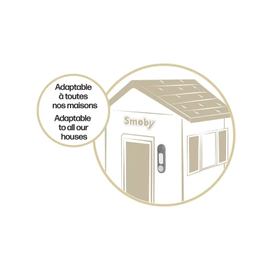 Afbeelding van Smoby deurbel Speelhuis