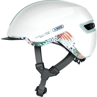 Afbeelding van Abus Hud Y Fietshelm Flower White
